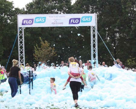 Flogas are proud sponsors of the Rainbows Hospice's 'Bubble Rush' image 1